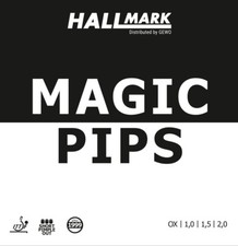 Hallmark Short pips-out Magic Pips rubber