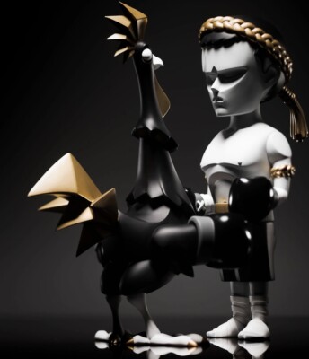 COARSE TOYS JPX PROTECT ME KNOCKOUT EDITION VINYL FIGURE VHTF NEW