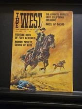 July 1965 Vol 3 No 2 THE WEST Magazine-Sir Francis Drake / Moman Pruiett
