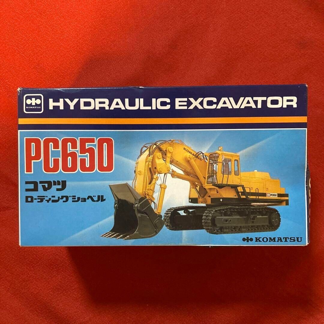 ミニカー KOMATSU Loading Shovel PC650 Shinsei 1/50 Scale Diecast 614 - Komatsu PC650 Loading