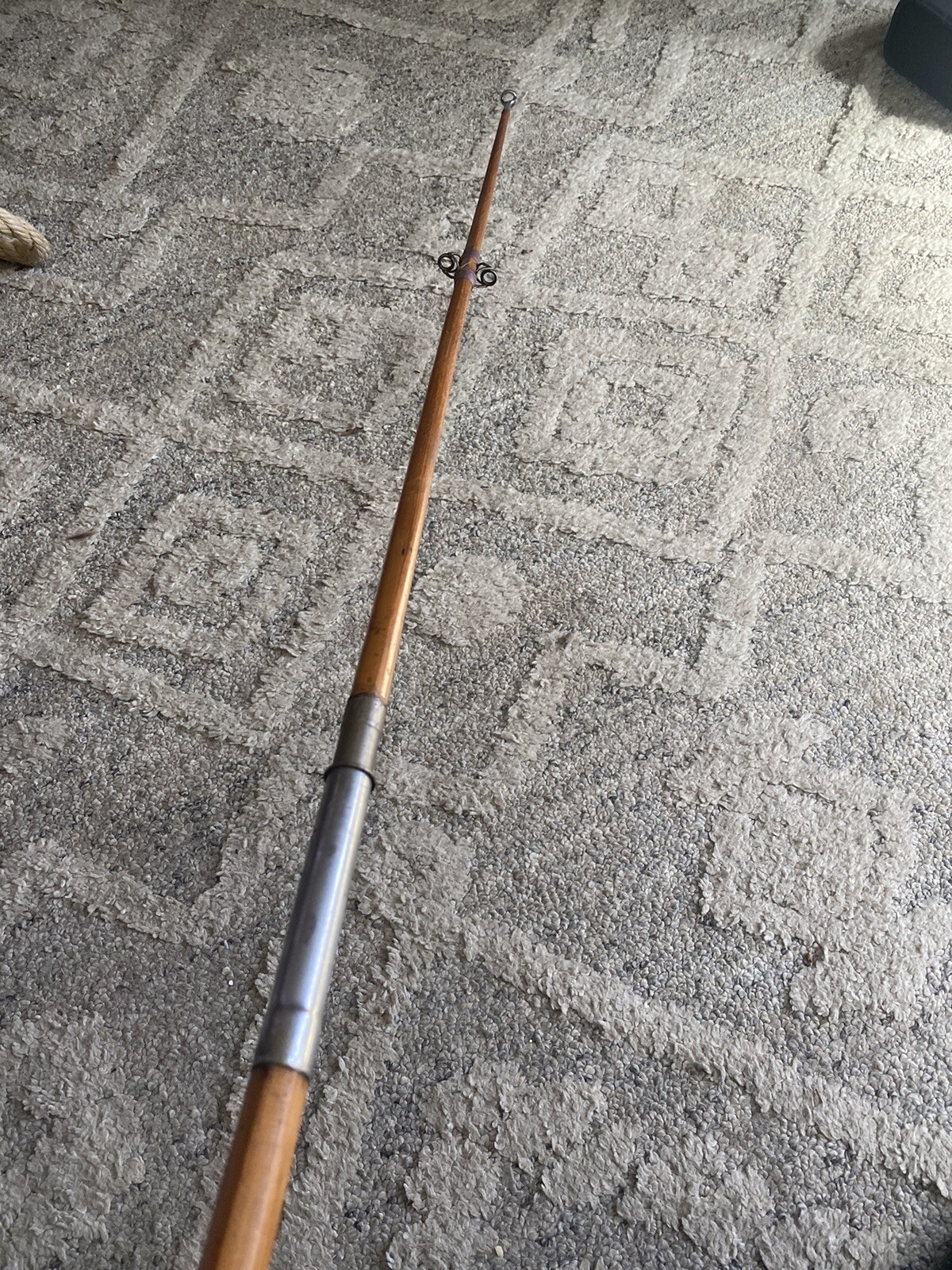 Vintage Tonkin cane Bamboo fishing pole eBay