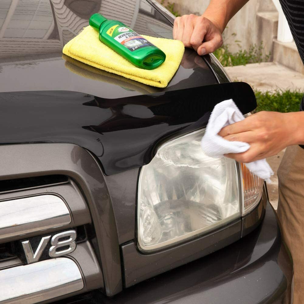 Turtle Wax Headlight Lens Cleaner Restorer & Sealant Car Care Cleaning