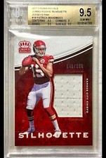 /250 BGS 9.5 RC Patrick Mahomes 2017 Crown Royale Pink Rookie Patch Jumbo POP 2
