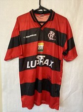 Flamengo Brasil #10 Vintage Jersey Shirt LUBRAX GG Pertrobras FC Soccer Football