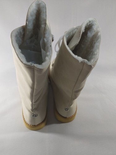 Women's Fur Trim Mid Calf Flat Boots Casual Snow Boots Shoes US 10 , EU 41 - Picture 3 of 13