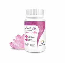 NutraBlast Boric Life Vaginal Suppositories 600mg | Supports Odor Control 