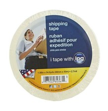 IPG Clear Shipping Tape, 1.88" x 54.6 yd, Single Roll 
