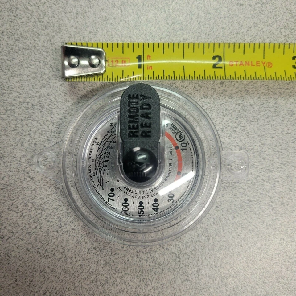 403594 tanque de propano sênior com abas controle remoto mostrador pronto com parafusos - Imagem 4 de 4