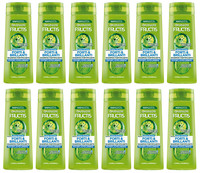 12Er-Pack Garnier Fructis Shampoo Forti Brillanti,StäRkendes Normales Haar 250Ml