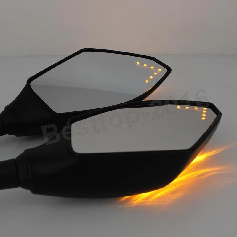 2x MOTORCYCLE LED TURN SIGNAL MIRRORS FOR DUCATI ST2 ST3 ST3S ST4 ST4S 1997-2007 - Изображение 4 из 4