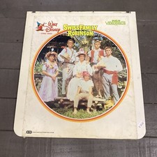 VideoDisc CED Disc- Walt Disney Classic Swiss Family Robinson 1960 RCA 1983