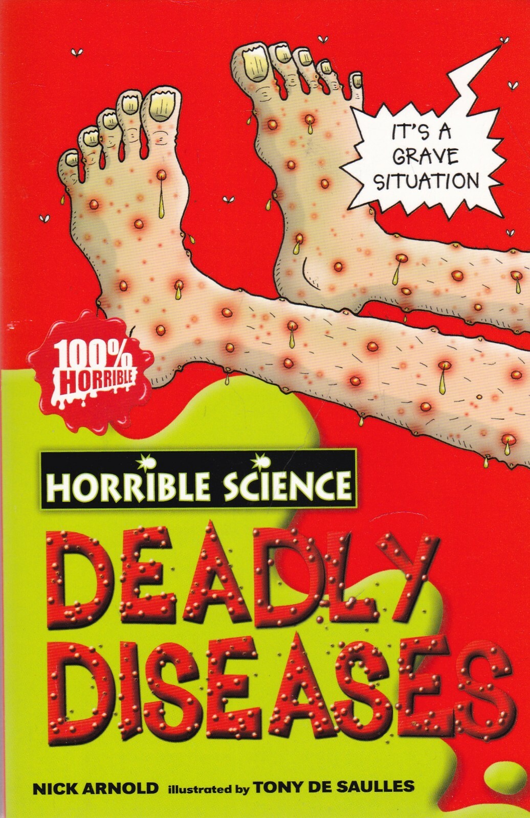 Horrible Science: Deadly Diseases by Nick Arnold (Paperback) New Book