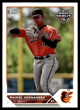2023 Topps Pro Debut Maikol Hernandez #PD-84 FCL Orioles