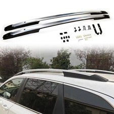 Barras transversales de techo plateadas portaequipajes para Honda CRV CR-V 2012-2016