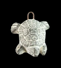 Figurine - Tortue - Pendentif en céramique de Bolivie -  Bijoux Ethniques - 9057