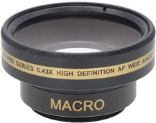 HD Wide Angle with Macro Lens For Sony DCR-DVD650 DCR-DVD850 DCR-HC52