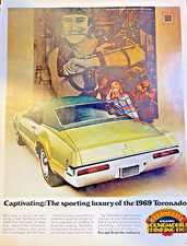 1969 Magazine Advertisement Oldmobile Toronado