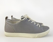 ECCO Gillian Casual Shoes Gray Leather Tie / Women's 6.5