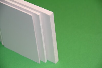 PVC Hartschaumplatte weiß Stärke & Größe wählbar - Kostenfreier Wunschzuschnitt