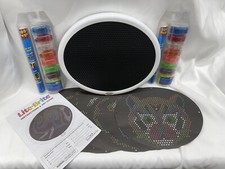 Lite Bright HD Screen Oval/Round 200 Pegs 8 Templates Animate Mode