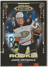 2021-22 Upper Deck Stature Black Rookie #147 Jamie Drysdale 07/15 Anaheim Ducks