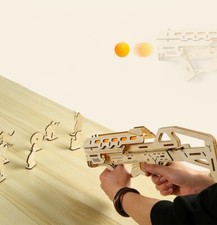 Alpha V1 Wooden 3D Puzzles Toy Gun for Boys Best Gift DIY Jigsaws Adult Gifts