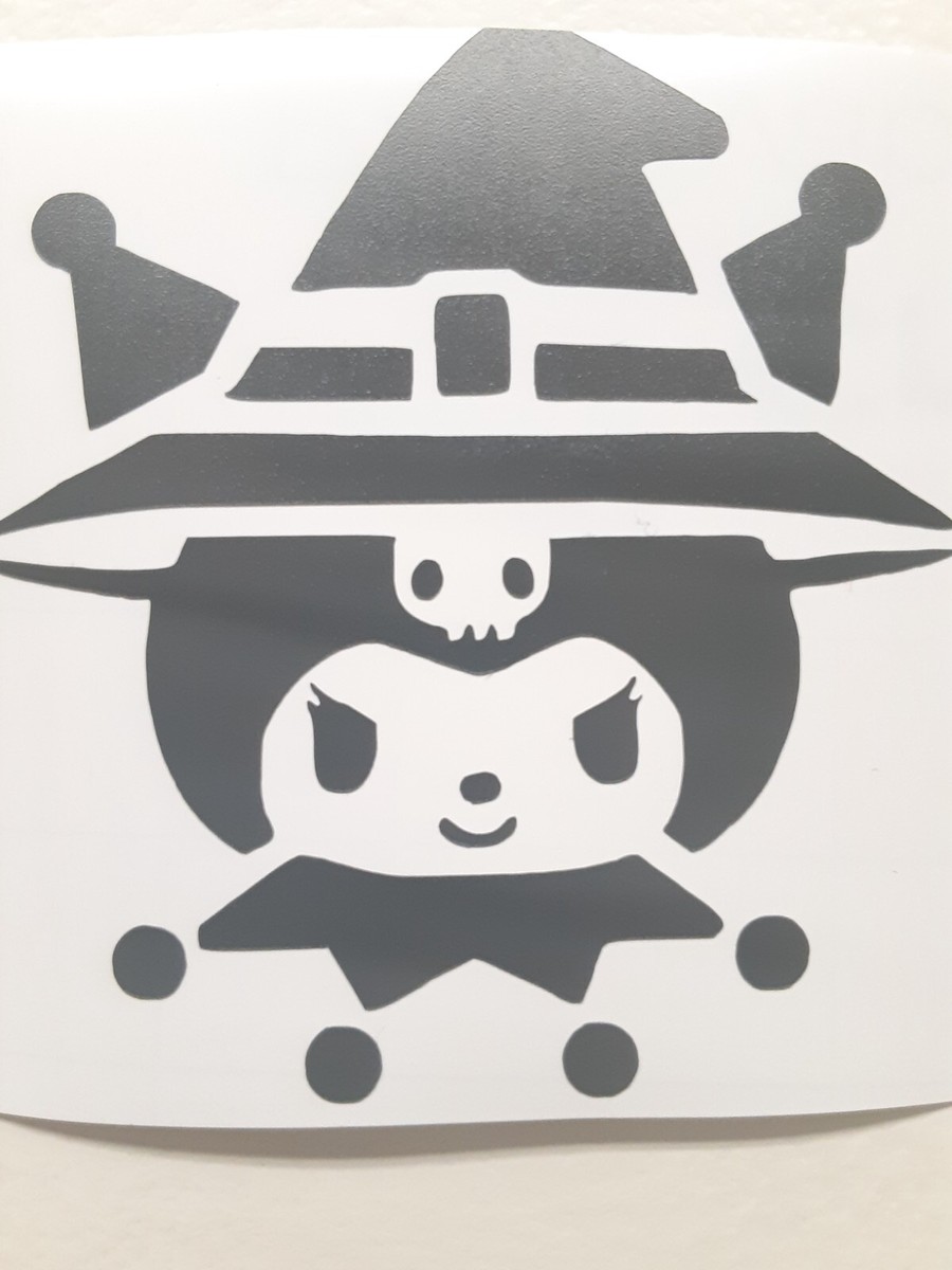 Cute Kuromi Witch Sticker Vinyl Decal Great for Car Windows Laptops Waterproof! | eBay