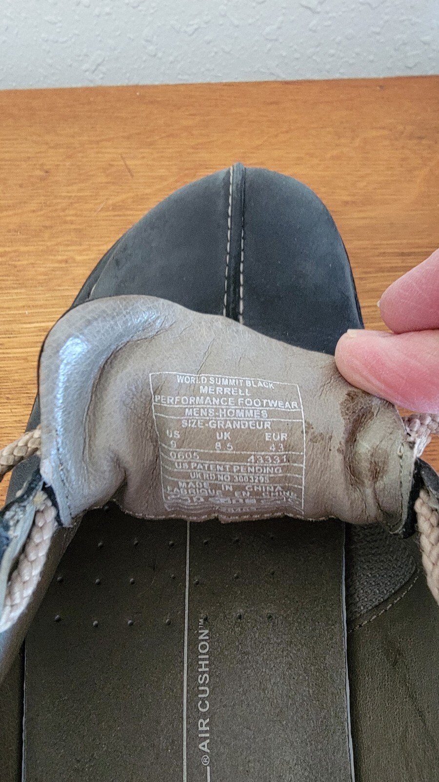 Merrell World Summit Black  Performance, Leather … - image 7