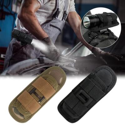 Tragbares Taschenlampenholster mit Gürteltasche, drehbarer 360-Grad-Halte W E4F9