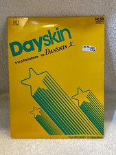 Vintage 80's Danksin Dayskin 9 to 5 Pantyhose Size B Coral In Orignal Package