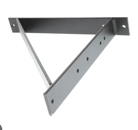 Chatsworth CPI Wall Triangle Support Bracket 11312712 612” Black