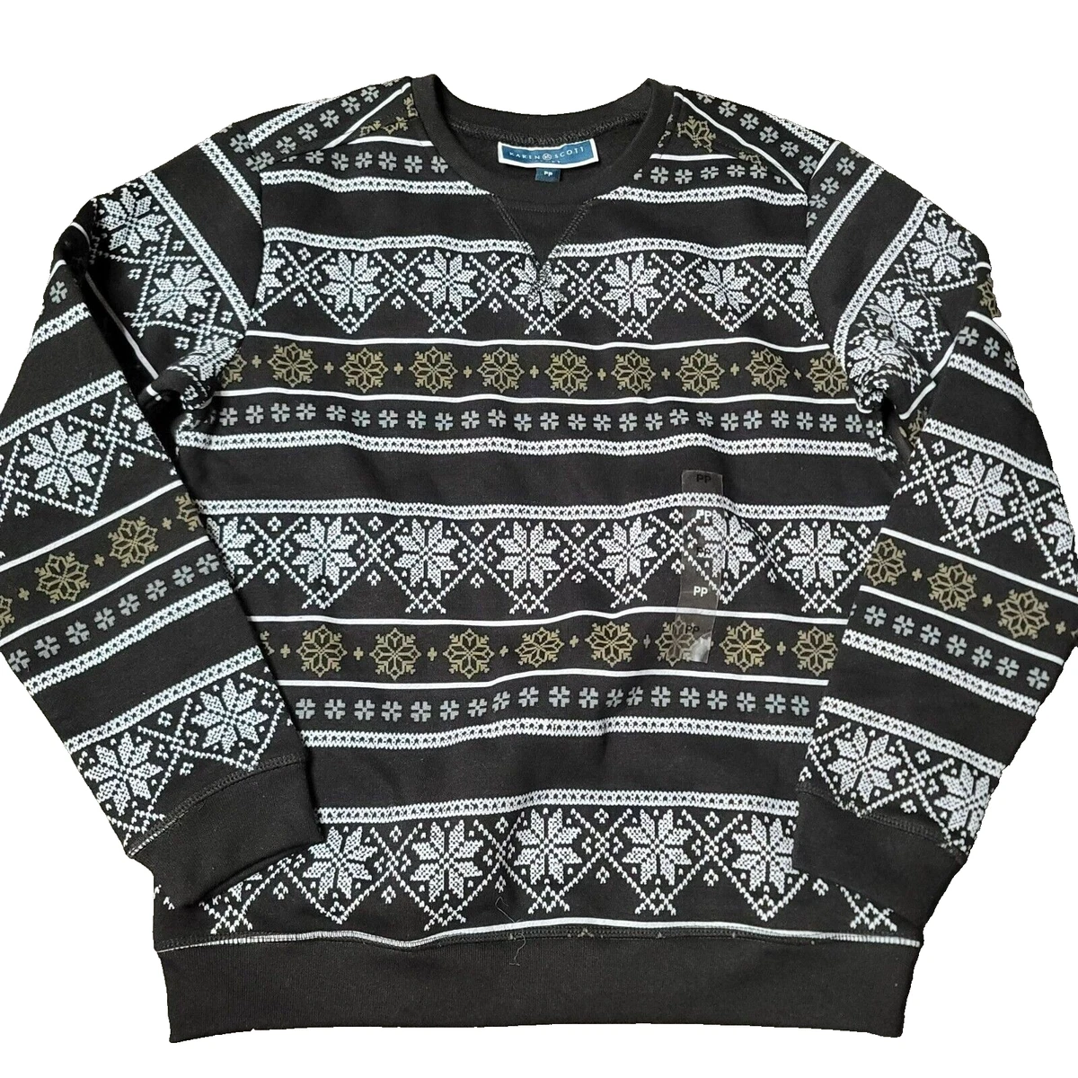 Karen scott 2025 crew neck sweatshirts