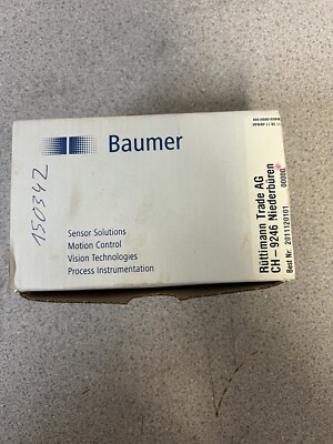 New Sealed Baumer Electric BDT 16.24K600-6-A Incremental Rotary Encoder NIB