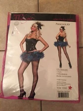 Seven Til Midnight Women Peacock Kit Tutu & Headpiece One Size Halloween Costume