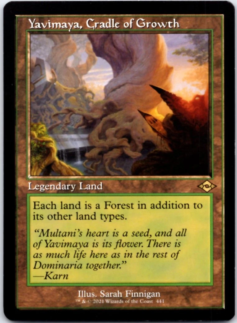 Yavimaya, Cradle of Growth 441 Modern Horizons 2 for sale | eBay