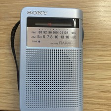 SONY PORTABLE RADIO MODEL ICF-S22 FM/AM.  Perfect condition and working order.