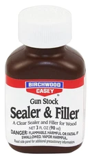 Birchwood Casey 23323 Gun Stock Sealer Filler 3oz Clear Sealant Wood