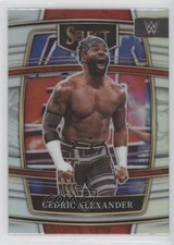 2022 Panini Select WWE Concourse Silver Prizm Cedric Alexander #25 10fb