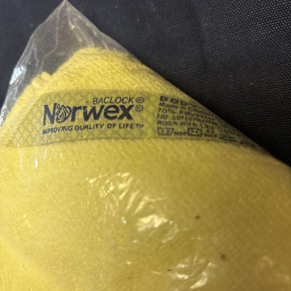 NORWEX PAQUETE DE 3 PAÑOS PARA CUERPO Y CARA CON RELOJ ANTI-BAC Multicolor 12.6" NUEVO Foto 2 de 4