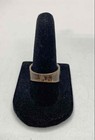 Sterling Silver Onyx & Crystal Ring 8.8g — photo 5