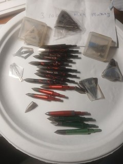 Muzzy broadheads 4 Blade 100 and 125 gr.