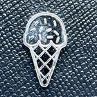 Ice Cream Cone - 1 Gram .999 Fine Pure Silver Bullion Mini Bar Ingot Coin