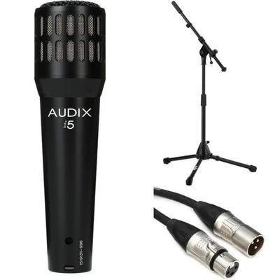 Audix i5 Instrument Mic Pack with Short Stand and Cable