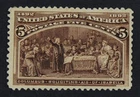 CKStamps: US Stamps Collection Scott#234 5c Columbian Mint H OG