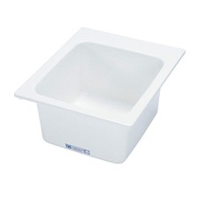 MUSTEE 11 ELMustee, fregadero de util, Rec, 14inx15inx9-1/2in 4ARZ5