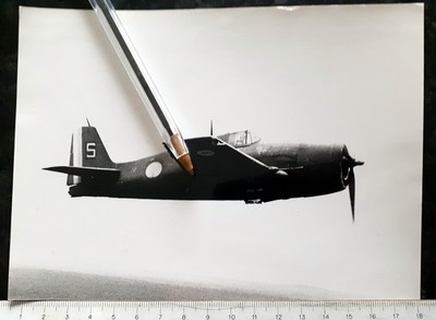 Grumman F6F Hellcat _**_ Jäger an Bord _ Analogfoto