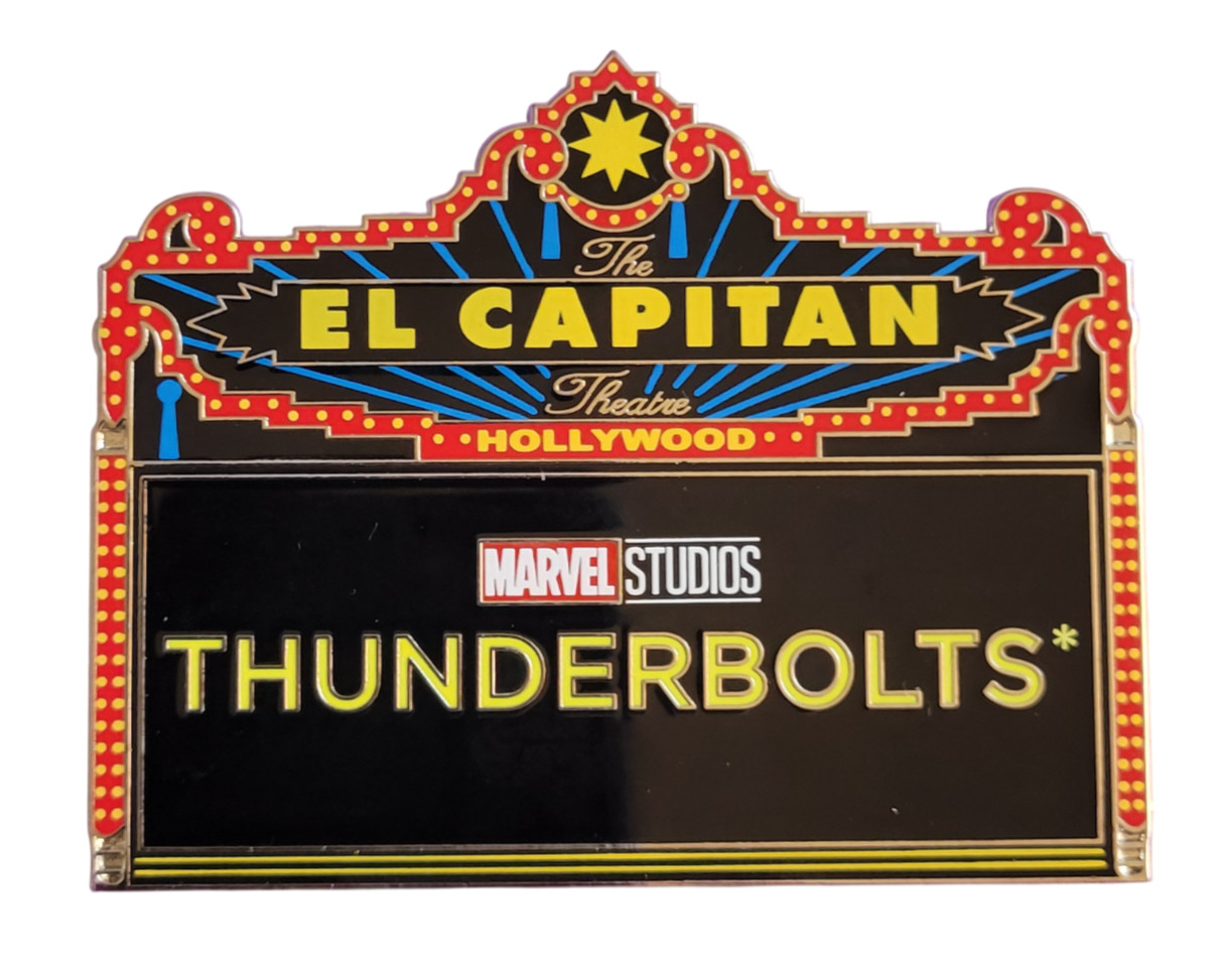 Disney DSSH El Capitan Theatre Movie Marquee Pin - Marvel THUNDERBOLTS - LE 400