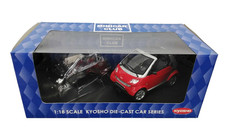 Kyosho 1/18 Smart Cabrio Red Black Silver