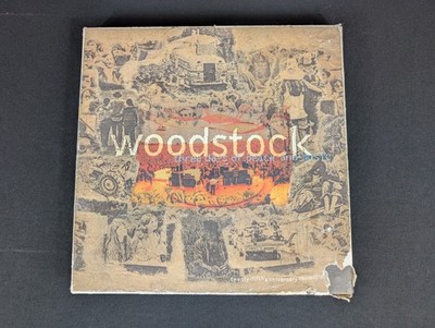 WOODSTOCK: Three Days of Peace & Music 25th Anniversary, 4-CD box set + Floppy