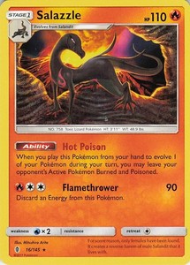 Salazzle 16/145 Sun & Moon - Guardians Rising